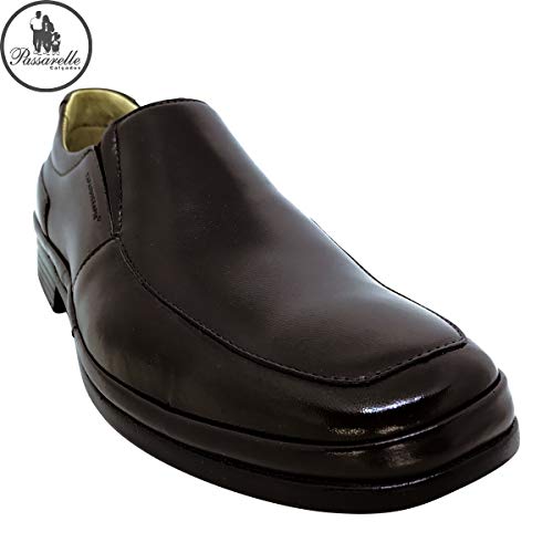 Sapato Social Masculino Sapatoterapia New York Conforto Com Elásticos Laterais Super Comfort Couro 3