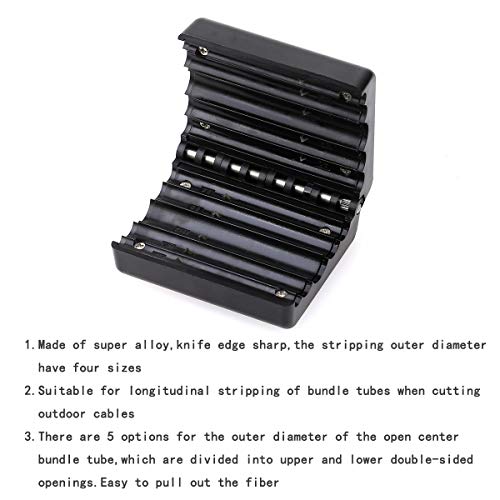 Strumento di spogliatura del tubo centro