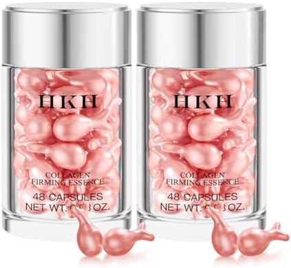HKH Pro-Retinol Face Serum Capsules – 96 Capsules Anti-Aging & Anti-Wrinkle Skincare with Vitamin A & E - Smooth Fine Lines - Moisturize Hydrate & Firm Skin - Travel-Friendly for Women