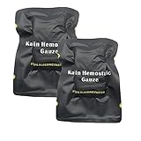 [Multiusos] Puedes poner esta gasa en cualquier tipo de botiquín de emergencia o primeros auxilios; hogar, automóvil, campamento, caminatas, etc. También es ideal para botiquines de primeros auxilios tácticos y de campo individuales militares, EMT y socorristas.