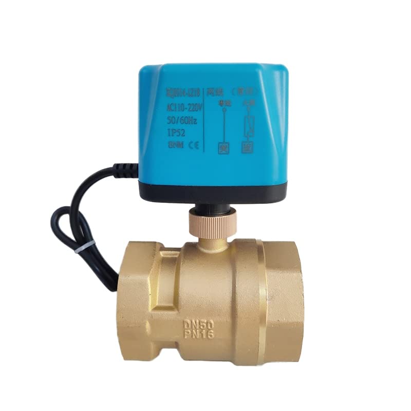 Mosiężny 2-przewodowy zawór kulowy z silnikiem z wyłączaniem i resetowaniem, 8 N·m, wysoki moment obrotowy, 220 V, 110 V, 24 V, 12 V AC/DC, alternatywny elektryczny zawór elektromagnetyczny (12 V