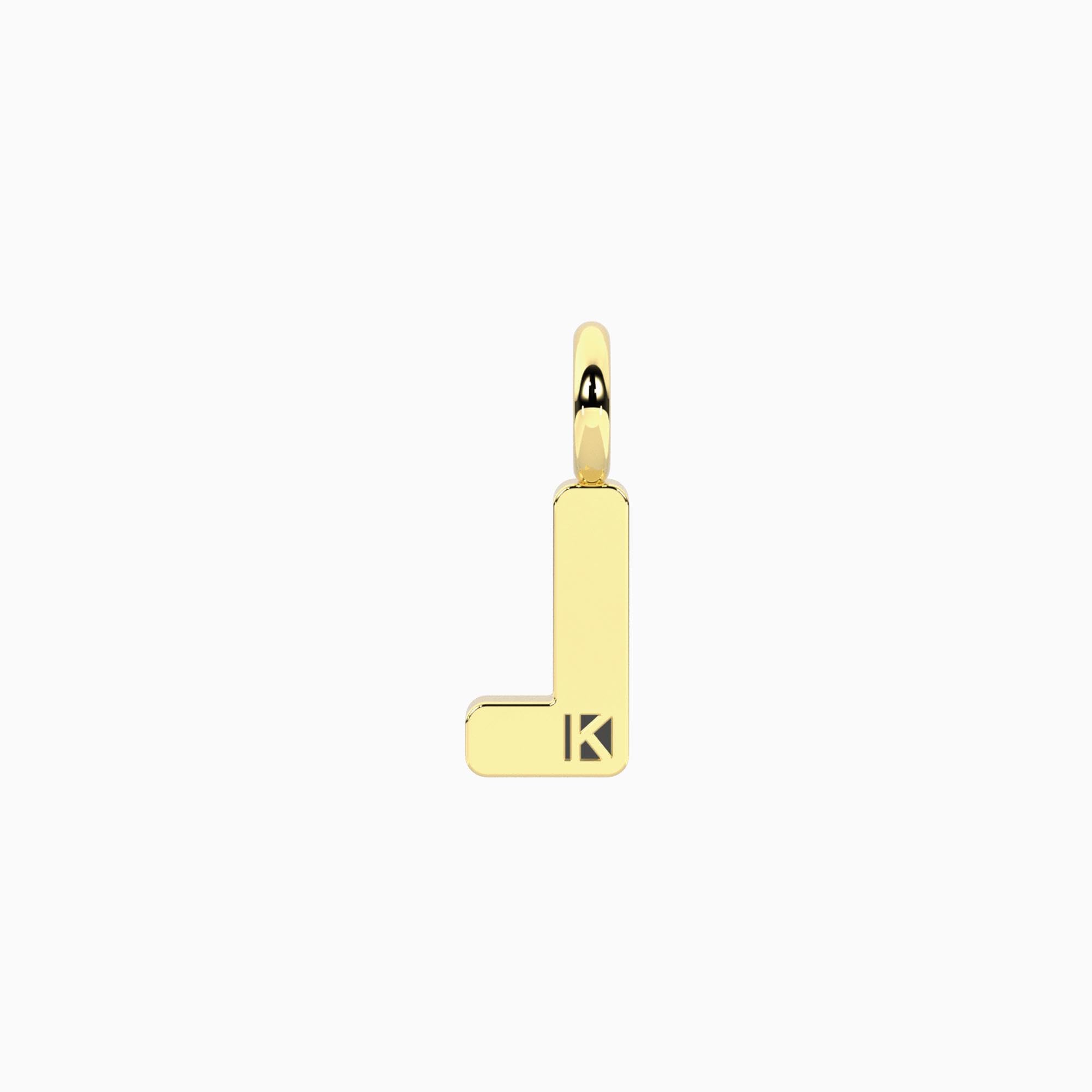 KIDULT - Ciondolo dorato con lettera L - 741137K