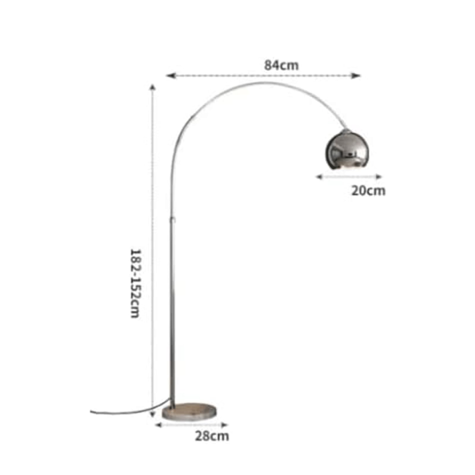 Lampa podłogowa Vloerlamp Boogvloerlamp 3-kleuren dimmen verticale hoge lamp voor woonkamer bank studie staande lamp luksus