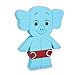 Word Party Bailey Stack and Play Block Puzzle - 11 Wood Stacking Block Pieces - Bailey The Elephant - 8" h - Ages 18+ Months