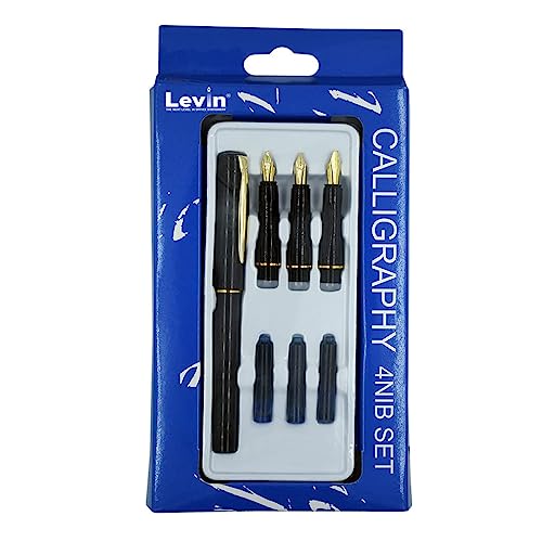 Image of Levin Professional Calligraphy Pen Set (gold Calligraphy small)