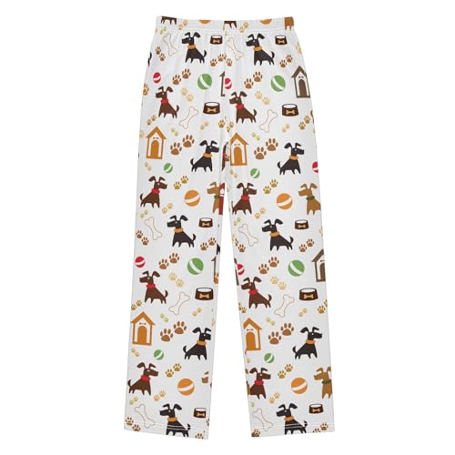 ZZKKO Dogs Boys Pants for Kids Jogger Pants with Pockets S-XL