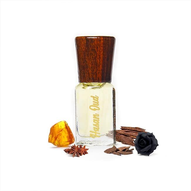 HASAN OUD Black Oud Alcohol Free Attar For Men & Women 6ml | Fragrance | Long-Lasting & Alcohol-Free | Ideal Gift for All Occasions-image-14