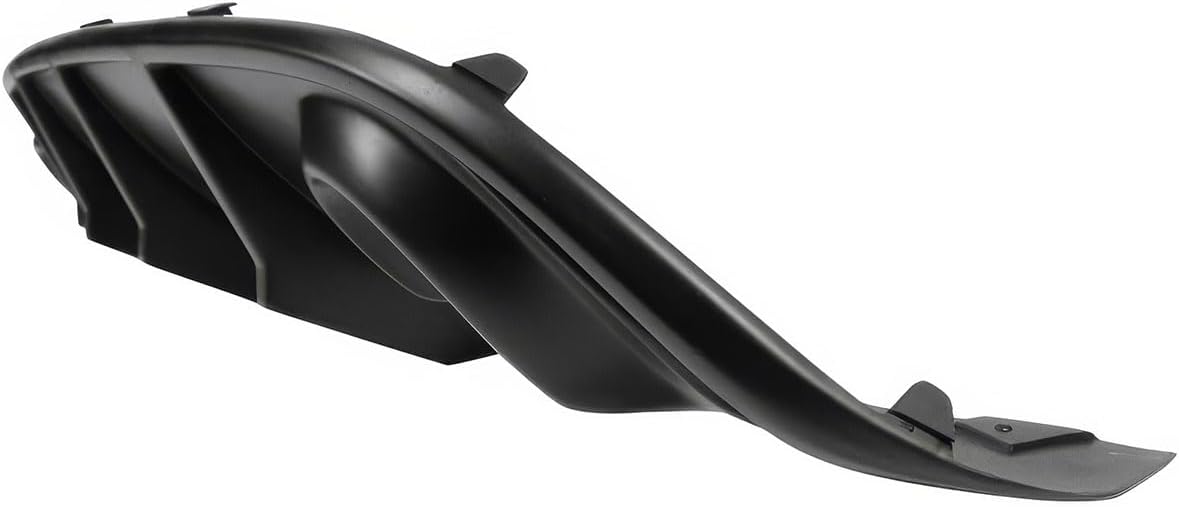 Custom Fit Rear Diffuser + Side Aprons Compatible with 2015-2023 Dodge Charger, PP Rear Bumper Lip Splitter Spoiler Matte Black