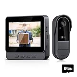 【Vidéo automatique】Le mode de branchement Indoor Captain pour une réponse rapide vous permet de répondre facilement à la porte dans n'importe quelle pièce de votre maison. Si la fonction de mémoire est activée, les images des visiteurs sont instantanées pour vous assurer de ne manquer aucun visiteur. En outre, vous pouvez basculer entre six différentes options de musique Ding Dong en fonction de vos préférences personnelles.