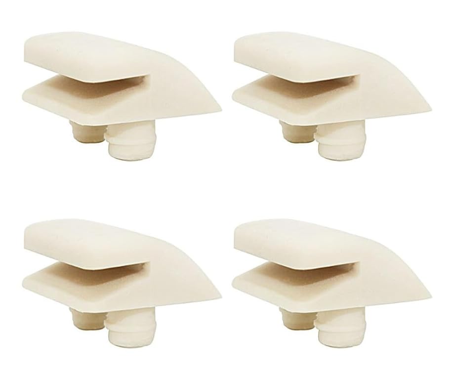 Tolxh Pack of 4#AXV014SP Pool Vacuum Pod Shoe Kit Cleaner Feet Vac Parts Quality Durable New Replacement Parts for Hayward Aquabug