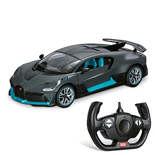 Mondo Motors BUGATTI DIVO, Modello in Scala 1: 14, fino a 10 km/h di Velocità, Auto Giocattolo per Bambini 63688, metal