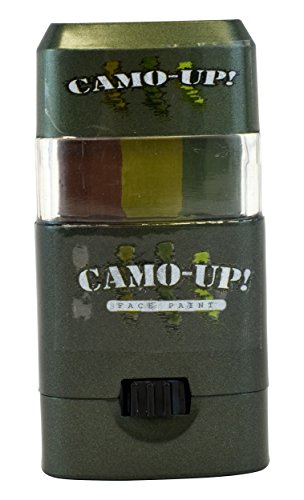 CAMO-UP! Military Hunting Camouflage Face Paint, Dark Green/Light Green/Brown