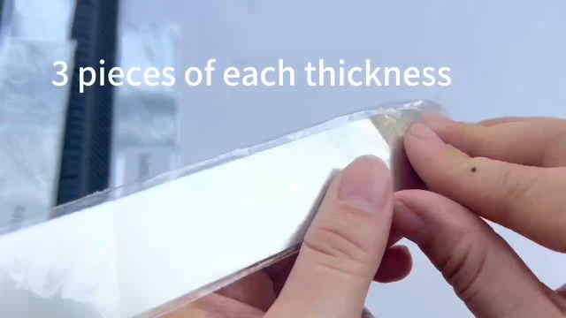 Image of 30PCS 304 Stainless Steel Shim Stock Assortment 1 inch Width x 6 inch Length 10 Thickness Sizes (0.0007-0.01 inch) Metal Shims for Leveling and Alignment Kitchen Industry Home DIY Craft Making