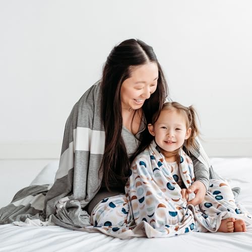 Image of Little Sleepies Cloud Blanket, 65 inch x 85 inch, Oversized, Heather Gray