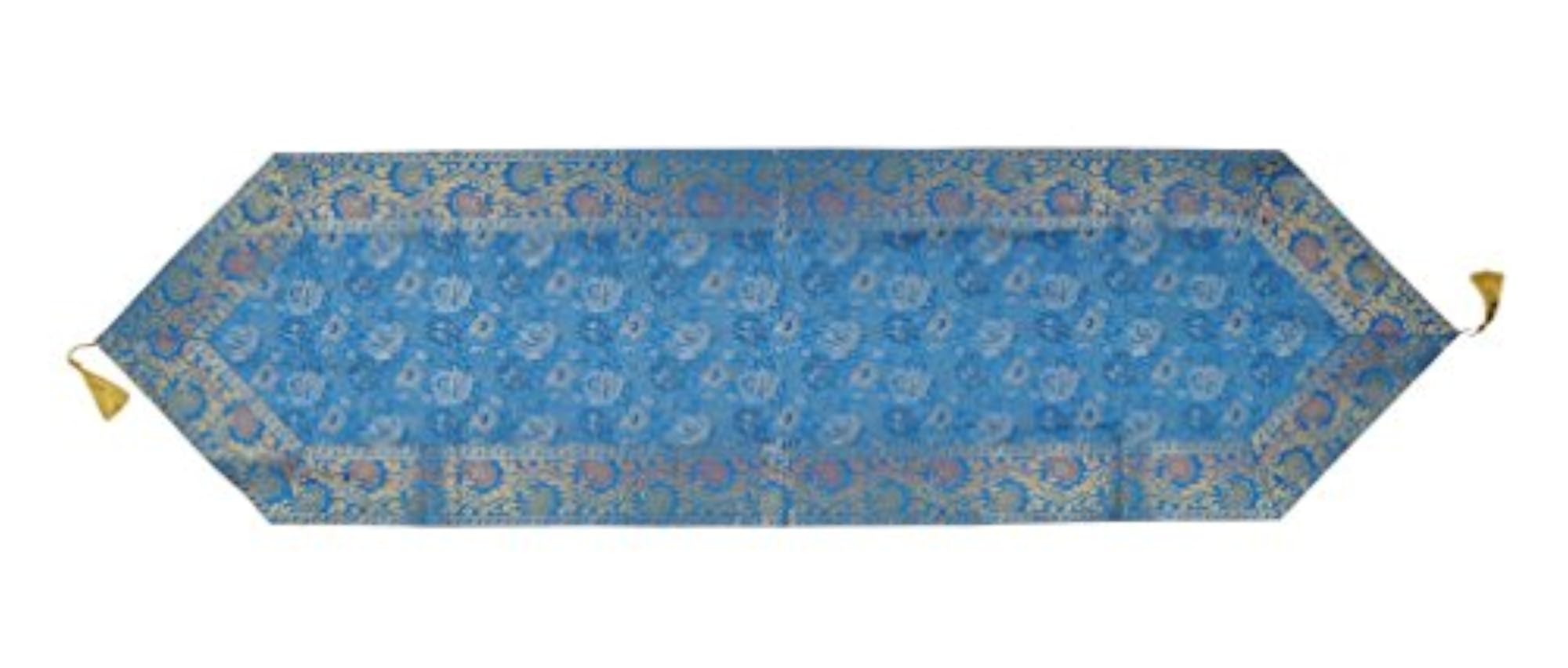 Lal Haveli Long Silk Table Runner for Wedding
