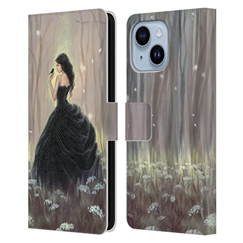 Étui cuir iPhone 14 Plus gothique Selina Fenech - Rangement cartes anti-chocs