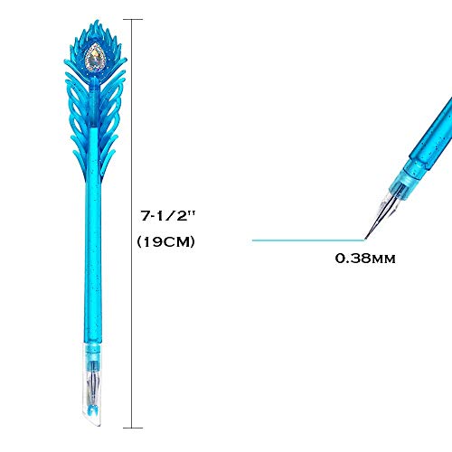 Happlee Fancy Pens 12 Color Journaling Pen Gel Pens Fine Point for Bullet Journal Creative Note Taking Fun Pen Set