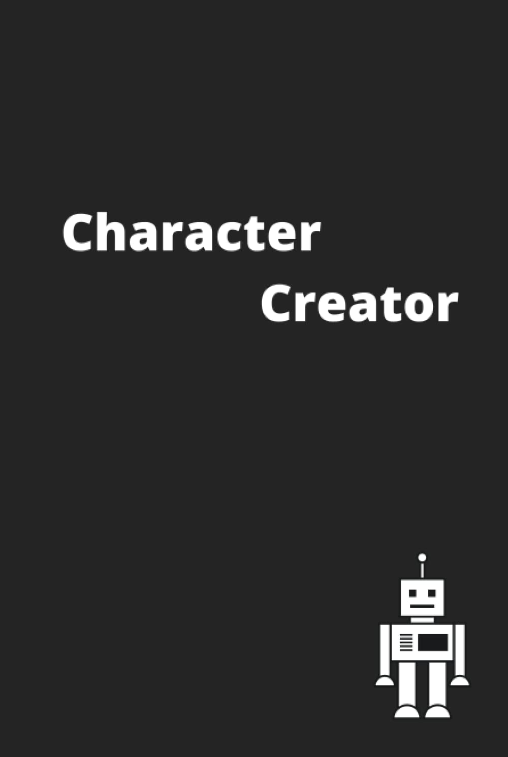 Character Creator: Create fun characters journal and notebook