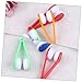 NOLITOY Glasses Cleaning Brush Set 5pcs Portable Eyeglasses Cleaner Students Office Workers Random
