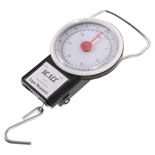 Abaodam Portable Handheld Luggage Scale with Hook Mini Weighing Scale for Suitcase Up to 35Kg for Users
