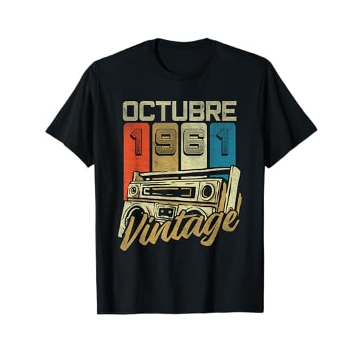 Octubre 1961 Vintage - 64 Años Regalo Cumpleaños Hombre Camiseta
