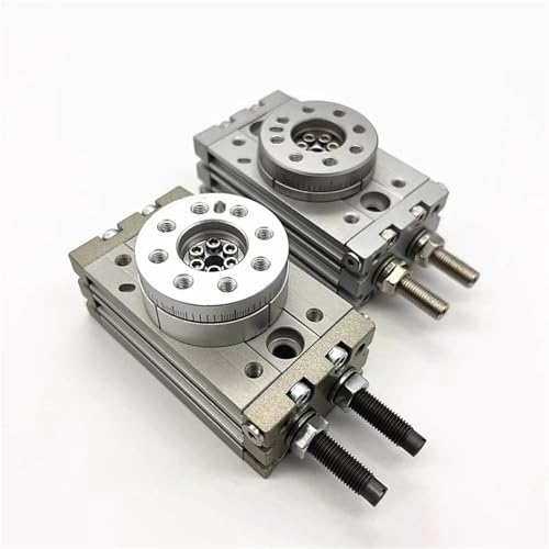 Vérin rotatif pneumatique MSQA10A pour éliminer les vibrations de rotation