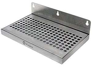 Kegco SEDP-106 Edelstahl Abtropfschale