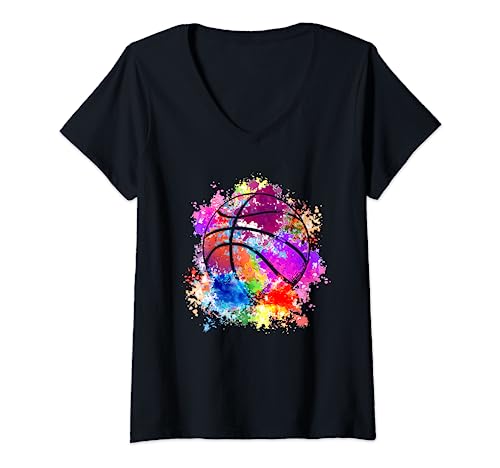 Baloncesto para niños Camiseta Cuello V