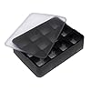 Lurch Ice Former Premium Vierkant, Siliconen, Zwart