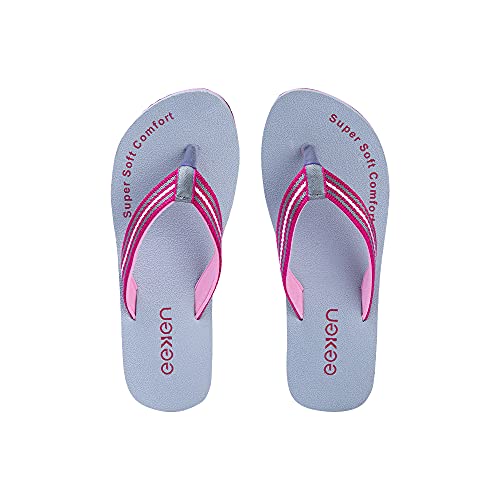 Image of Paragon Eeken EFBL2022 Women Slippers | Lightweight Flipflops for Indoor & Outdoor | Casual & Comfortable | Anti Skid sole | For Everyday Use