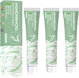 Deutsche Hämorrhoidencreme, Creme zur Linderung äußerer Hämorrhoiden, Salbe gegen Schwellungen, schnelle Linderung von Analfissuren