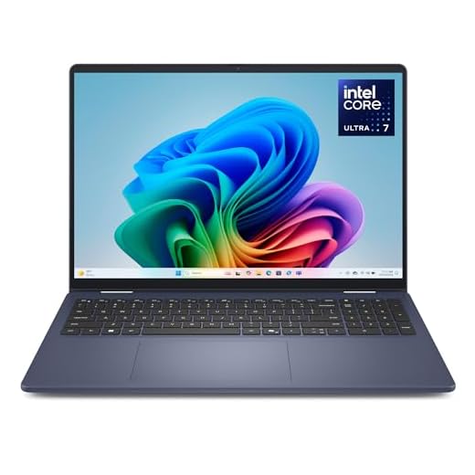 Pc Portatile Dell 16 Plus 2-in-1 Copilot+ PC DB06250 – 16" 2.5K Mini-LED HDR600 Touchscree, Intel Core Ultra 7 Serie 2, Intel Arc, 16 GB RAM, 1 TB SSD, Windows 11 Home, Tastiera QWERTY, Midnight Blue