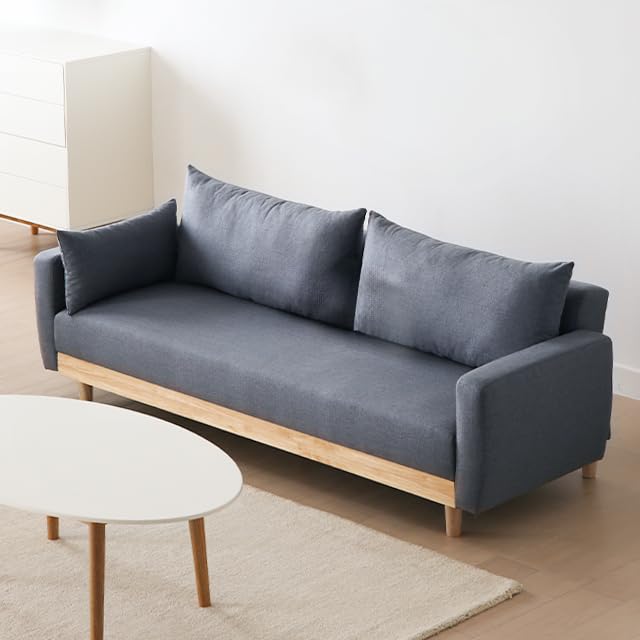 Amazon｜モダンデコ 3人掛け ソファベッド 【保証1年間