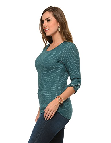 Image of Frenchtrendz Women'sCotton Poly Top(XS-4XL)