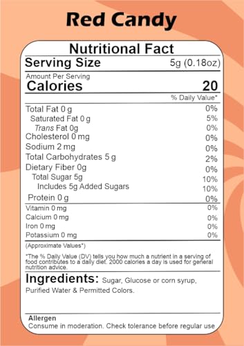 SMIBZE Natural Red Candy 150 GM miniatura 2