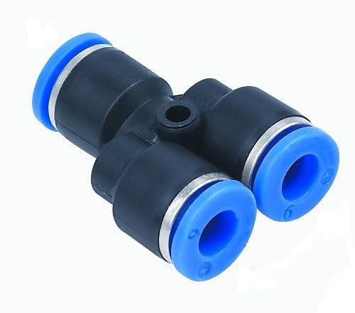 Push to Connect Y Splitter Union Fitting 1/8