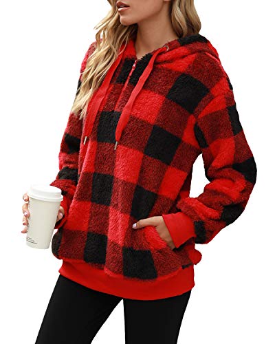 oversized sherpa pullover