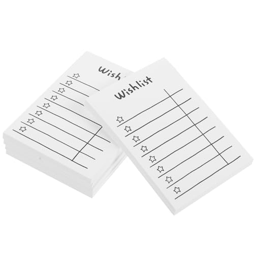 5 ノート オフィスメモパッド ノンスティックメモ帳 実用的な帳 学生帳 実用的な用紙 やることリストの帳 白紙の用紙 便利なパッド 付箋紙 白い 論文 NUOBESTY