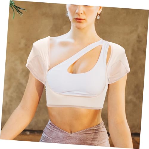 Yardenfun 1 Peça Regata De Treino Feminina Manga Curta Tops Para Mulheres Regata De Treino Masculino