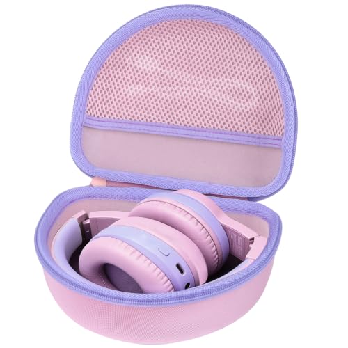 Funda para iClever BTH26 rigida y anticaidas estuche Lebakort rosa con interior antiaranazos