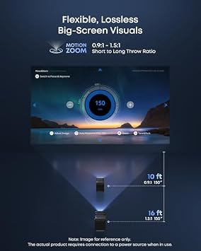 Nebula X1 Projector with Gimbal Stand