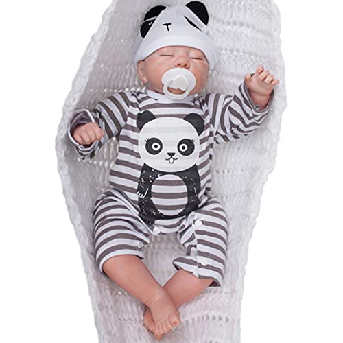 Wamdoll 20 Inch Rare Alive Collectible Sleepy Panda Reborn Baby Girl Boy Dolls Look Real #TOP3