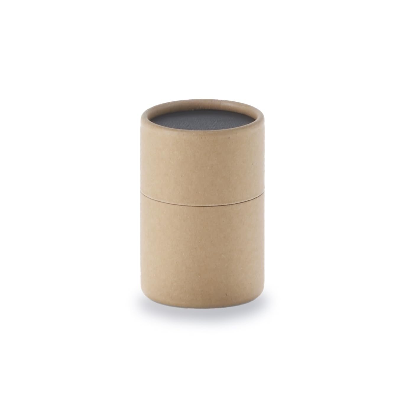 100 barattoli di carta kraft 2c | 60 x 45 mm I food grade I scatola di carta ecologica color naturale, carta kraft riciclata, adatti per alimenti