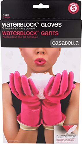 Casabella Premium Waterblock Cleaning Gloves Small