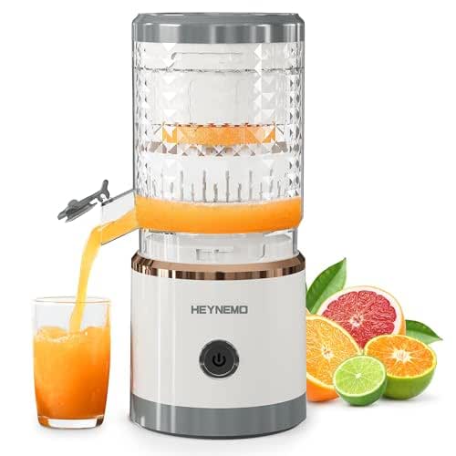 Electric Citrus Juicer Machines, Rechargeable Lemon Juicer Squeezer with USB