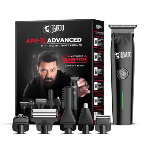Beardo Ape-X Advanced 9-in-1 Full Body Trimmer for Men - Image 2