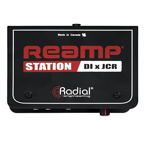 Radial Reamp Station Combo Active Direct Box & Reamp Jcr #TOP2