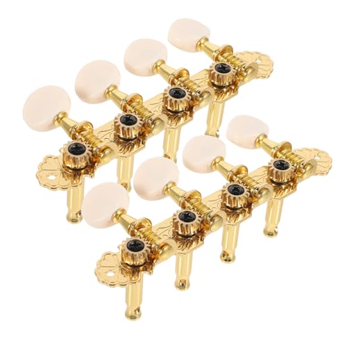 Kisangel 1 Set Guitar Tuning Pegs Mandolin Tuner Knobs for Electric Acoustic Guitars Easy Install Remove for Beginners Professionals Present Option