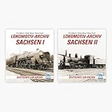 archiv sachsenhausen  Lokomotiv-Archiv Sachsen Band 1+2 plus 1 exklusives Postkartenset