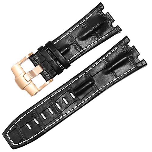 Bracelet de montre en cuir de rechange pour AP 15703 Royal Oak Offshore